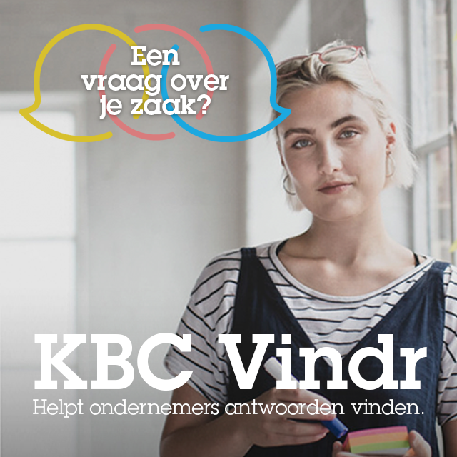 KBC Vindr – het klankbord voor elke ondernemer
